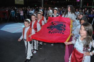 Kërçovarët mërgimtarë të bashkuar, kremtuan 100 vjetorin e shtetit shqiptarë