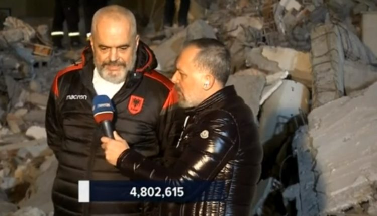 Momenti kur përlotet Rama dhe largohet nga intervista (VIDEO)