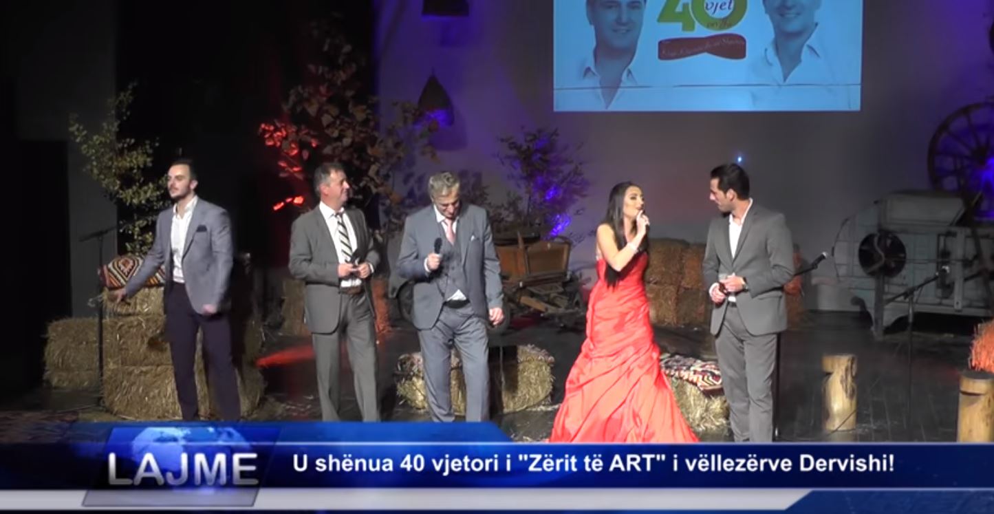 U shënua 40 vjetori i “Zërit të ART” të vëllezërve Dervishi! (VIDEO)