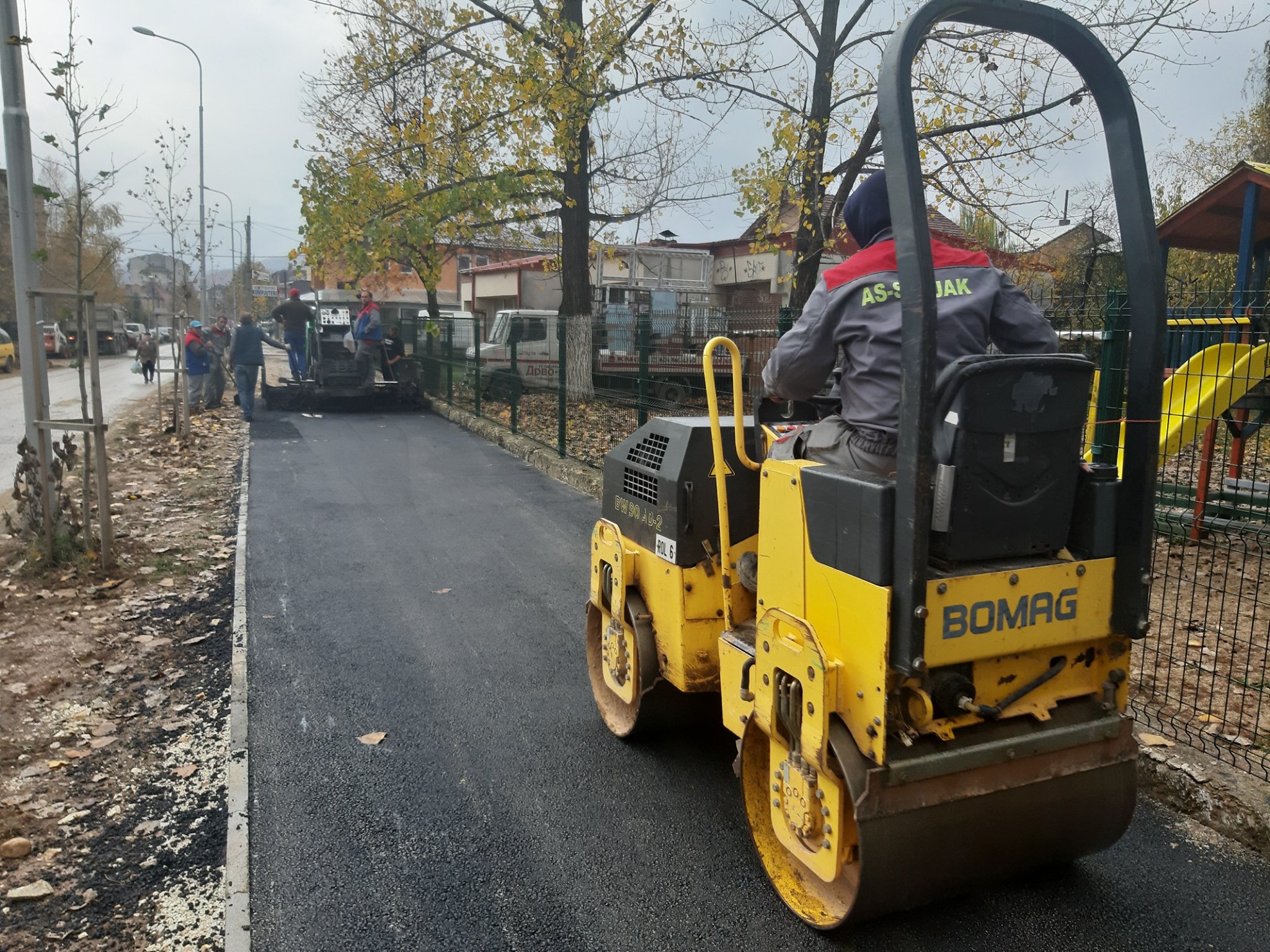 Dehari prezenton punimet në rrugën 11 Shtatori (FOTO)