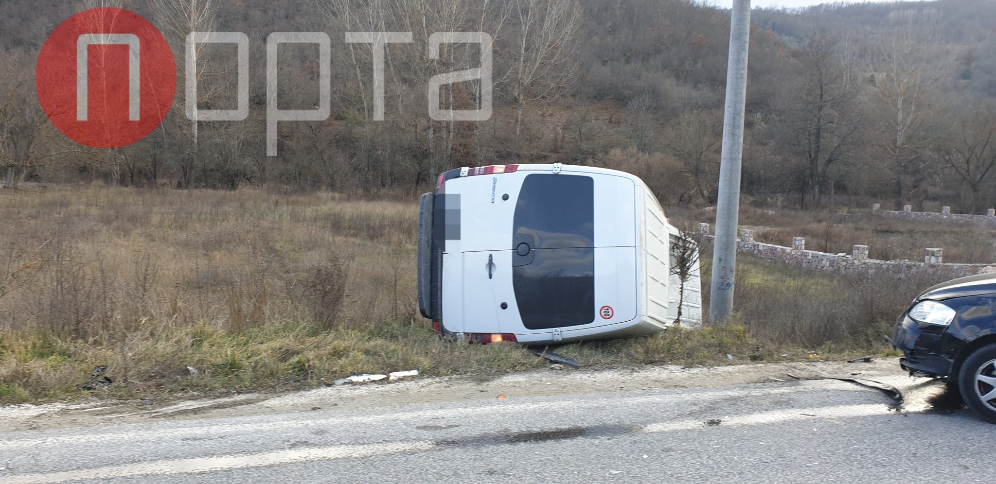 Aksident Trafiku i rëndë në dalje të Kërçovës, ka të lënduar