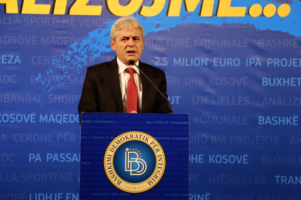 Ahmeti: Partitë tjera mund të bashkohen, por nuk e fitojnë BDI-në