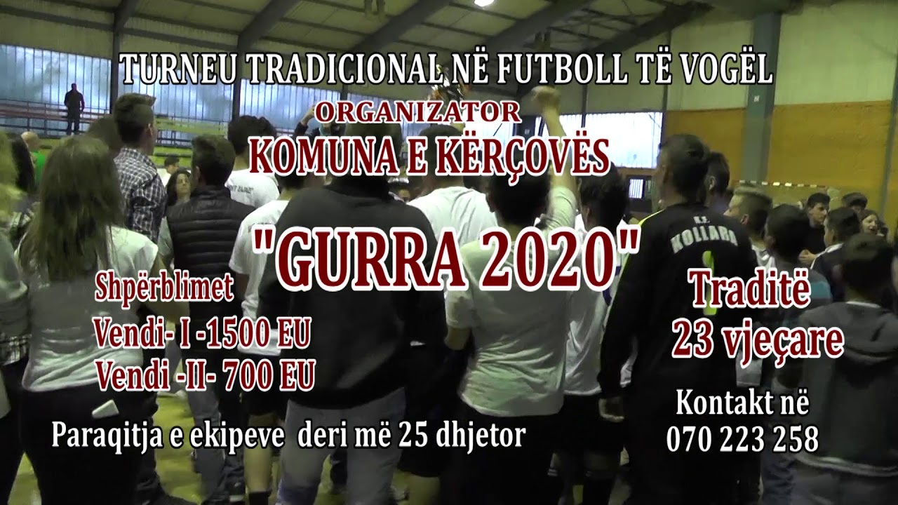 Do të mbahet Turneu Tradicional Gurra2020