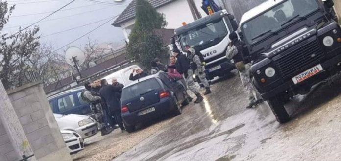 Aksion i madh policor në Gërçec të Shkupit