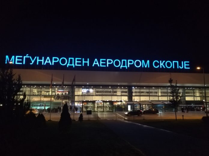 Arrestohet një person në aeroportin e Shkupit