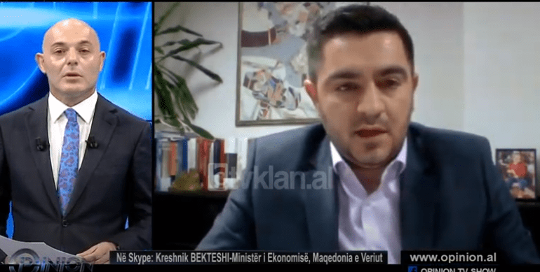 Bekteshi Ministri i Maqedonisë së Veriut: Ne jemi më të hapur se Shqipëria (VIDEO)