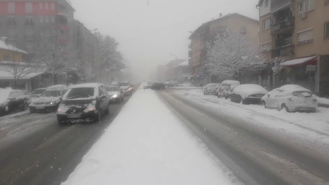 Bëhuni gati në Maqedoni ! Nga e shtuna priten rreshje bore..