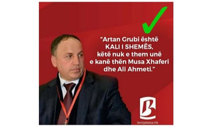 Adnan Azizi i Besës demanton portalet e Artan Grubit (FOTO)