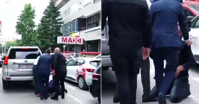 Qytetari bie në gjunjë dhe ia puth këmbët Albin Kurtit (VIDEO)