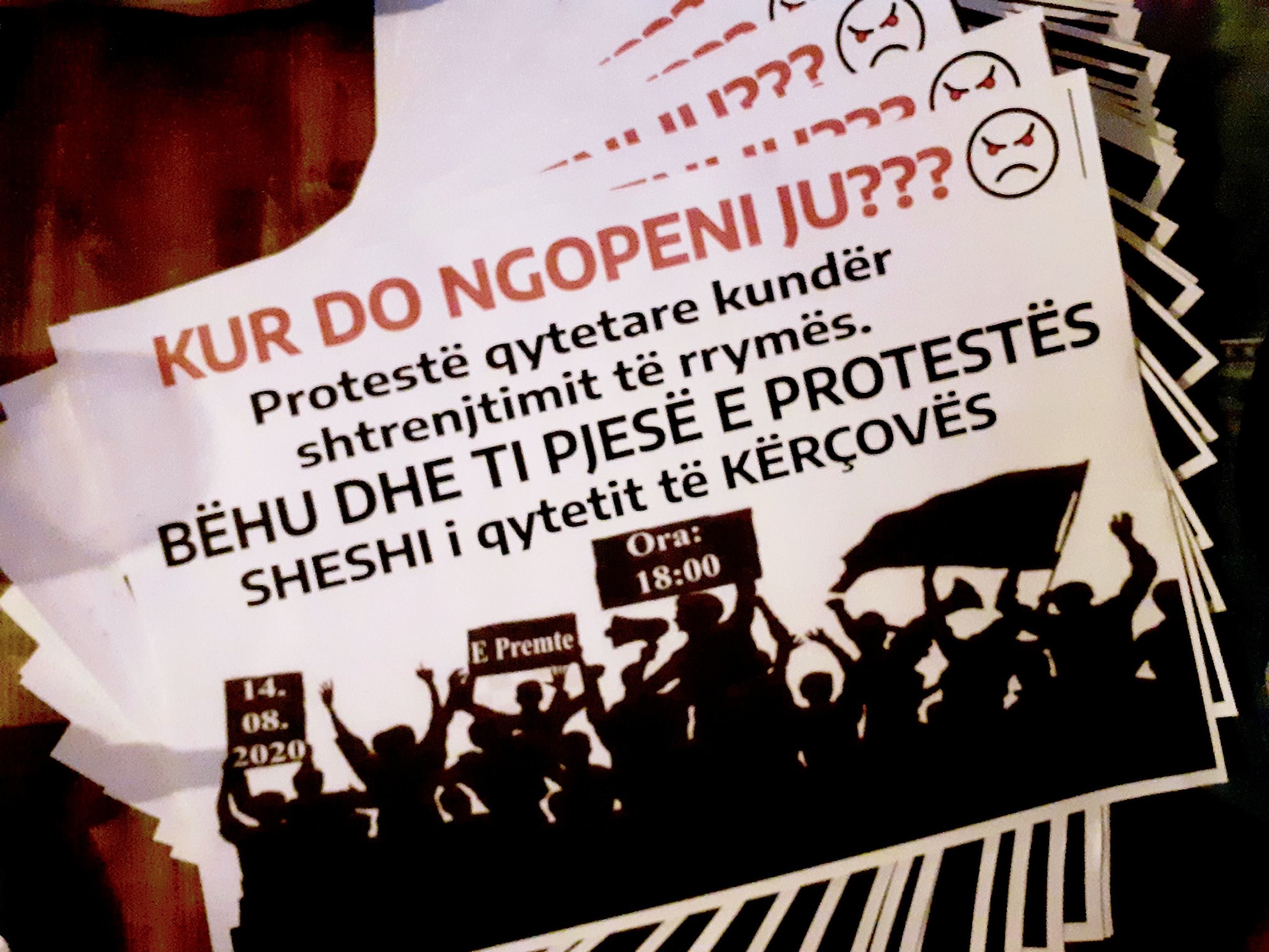 Detaje reth protestës që do mbahet në Kërcovë