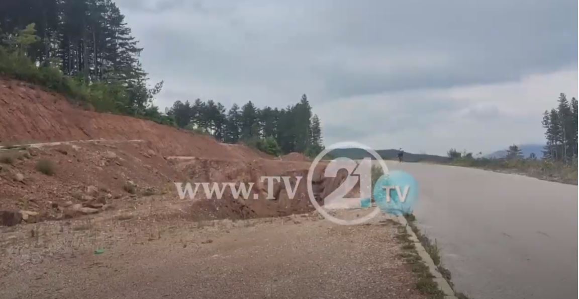 Kërçovë: Ndërmarrjet ia hedhin fajin njëra-tjetrës, rruga e Krushinës  prej tre vitesh e shkatërruar (VIDEO)