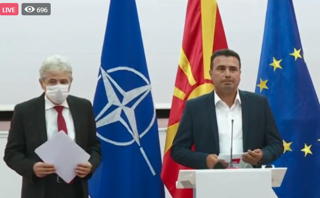 Zaev i përgjigjet Ahmetit pë presidentin..Aty vendosin qytetarët..