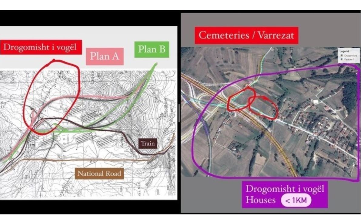 PETICION: JO Autostrada të kalonj në mes të fshatit Drogomisht i vogel..