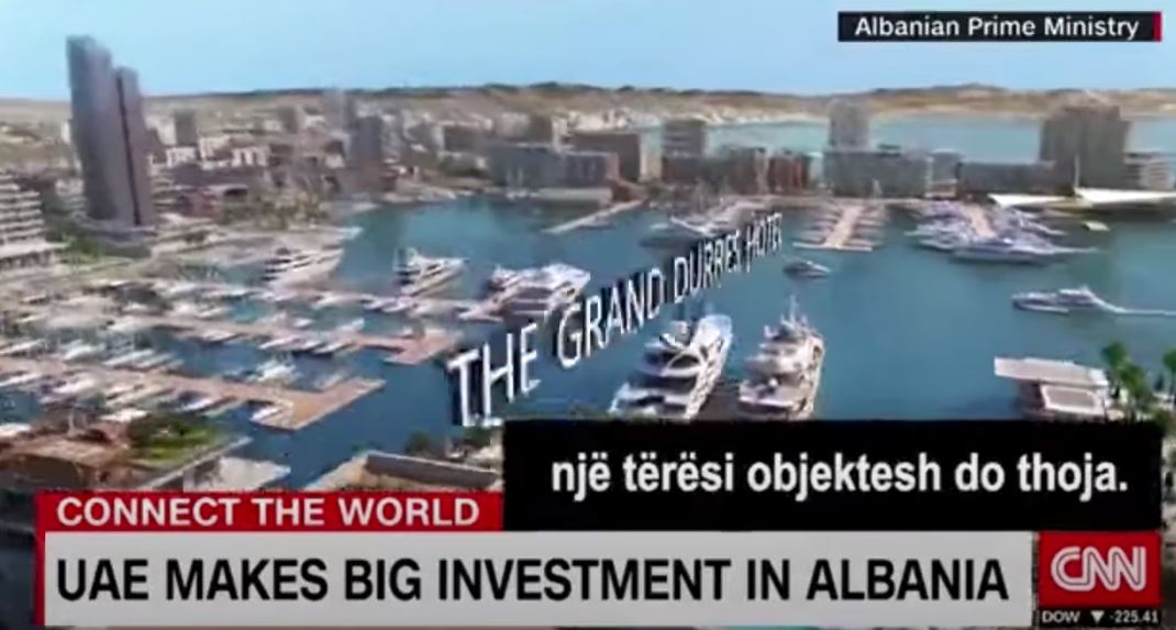 CNN: Durrësit do bëhet Dubai i vogël i Mesdheut..(VIDEO)