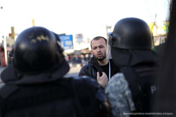 Dënim me 1 vit burgim me kusht për disa persona nga protesta e 17 shtatorit në Tetovë..