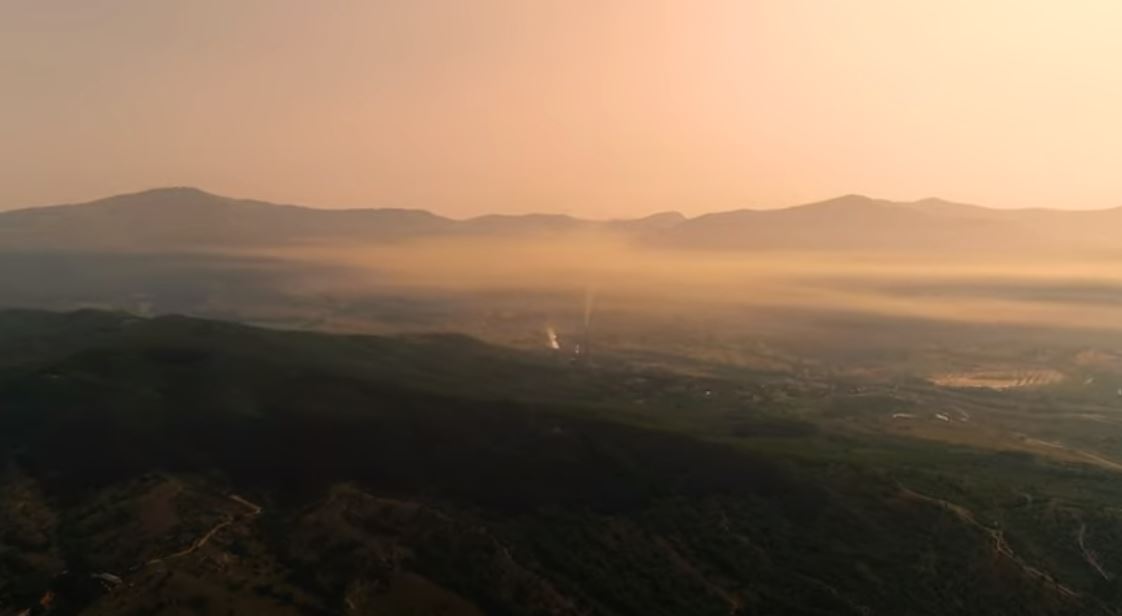 Ndotja e TEC Oslomej nga Droni..(VIDEO)