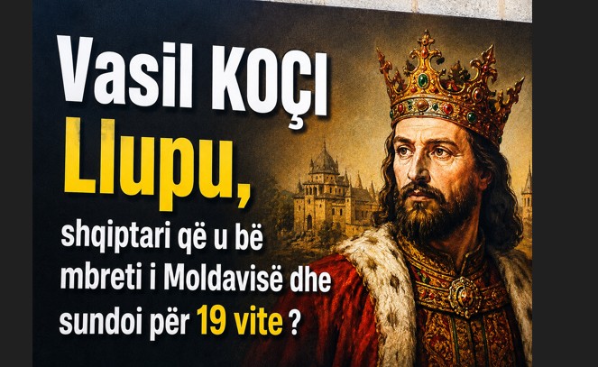 Vasil KOÇI Llupu, shqiptari që u bë mbreti i Moldavisë dhe sundoi për 19 vite ?