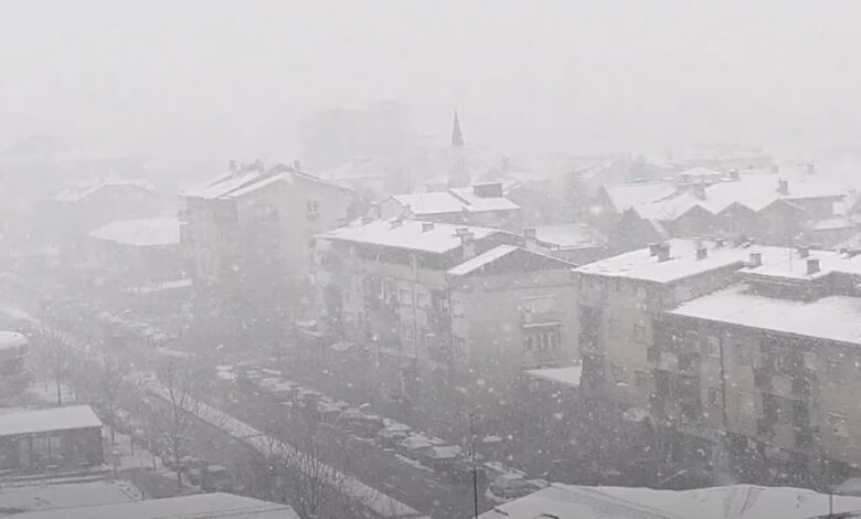 Kërçova mbrëmë ishte qyteti më i ftohtë me -10 gradë Celsius