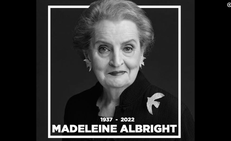 Ndërron jetë mikja e madhe e shqiptarëve Madeleine Albright..