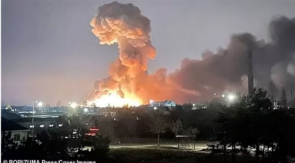 Raportohet për një shpërthim të madh në Rusi.. (VIDEO)