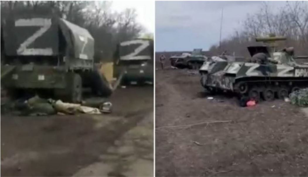 Misteri në fushëbetejë: Pse rusët ia lënë armët Ukrainës.. (VIDEO)