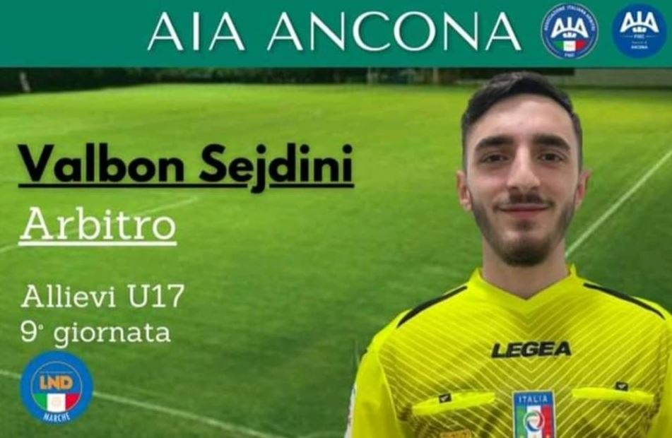 23 vjeçari nga Kërçova arbitër në U17 në Itali..