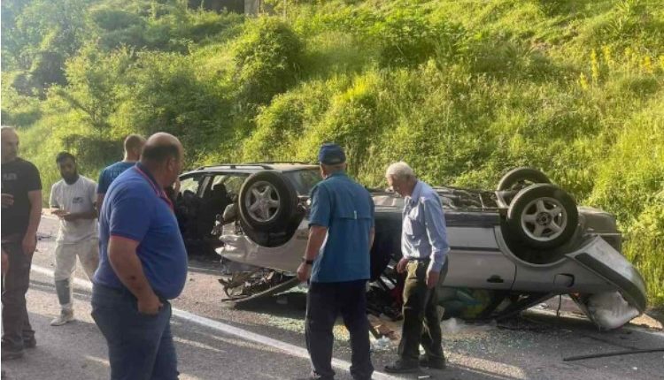 Aksident i rëndë në Strazhë.. (FOTO)