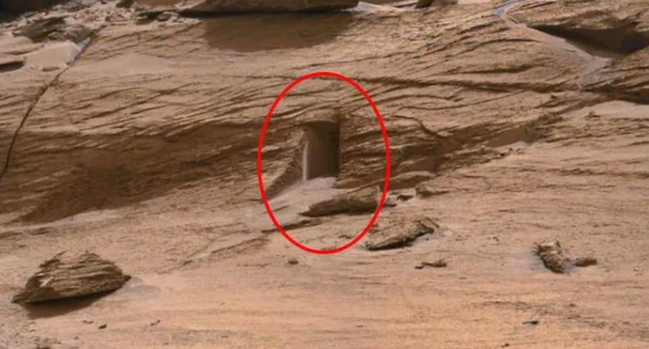 Porta e Alienëve në planetin Mars foto e publikuar nga NASA.. (FOTO)