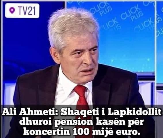 Ahmeti: Shaqeti i Lapkidollit dhuroi pension kasën për koncertin.. (VIDEO)