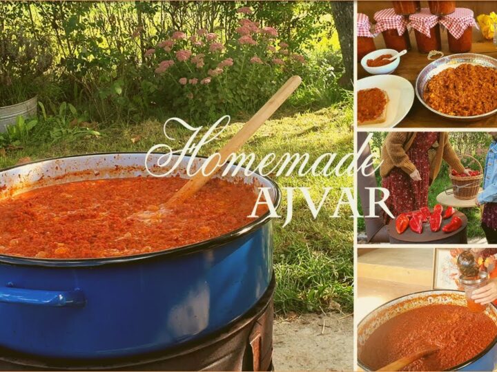 Hajvar shtëpie-tradicional hap pas hapi..(VIDEO)