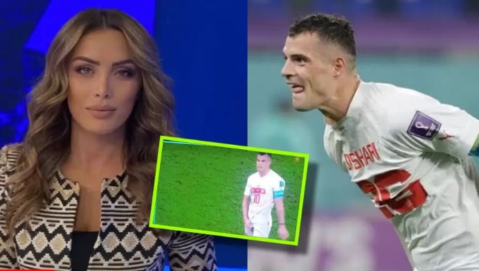 Babai i futbollistit Xhaka, e poshtëron keq analisten në TV..