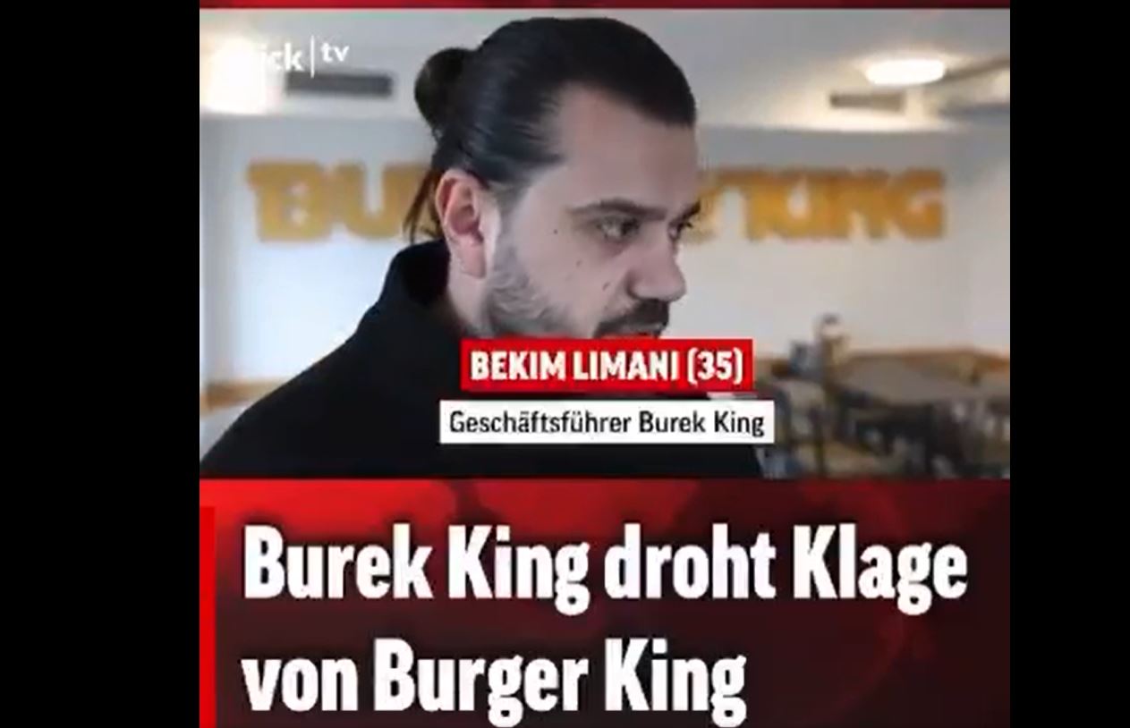 Burger King me akuza ndaj Burek King në Zvicër..(VIDEO)