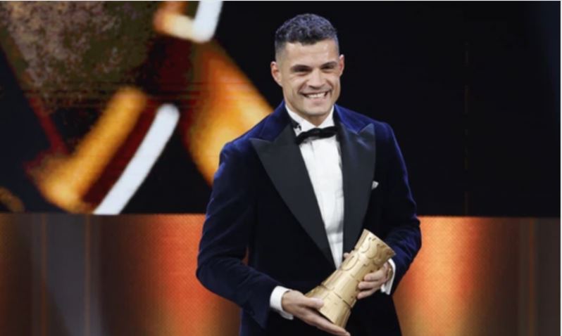 Urime.. Granit Xhaka, futbollisti i vitit në Zvicër