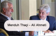 Menduh Thaçi: Jam i moralshëm, Ali Ahmetin e njoh moti..!