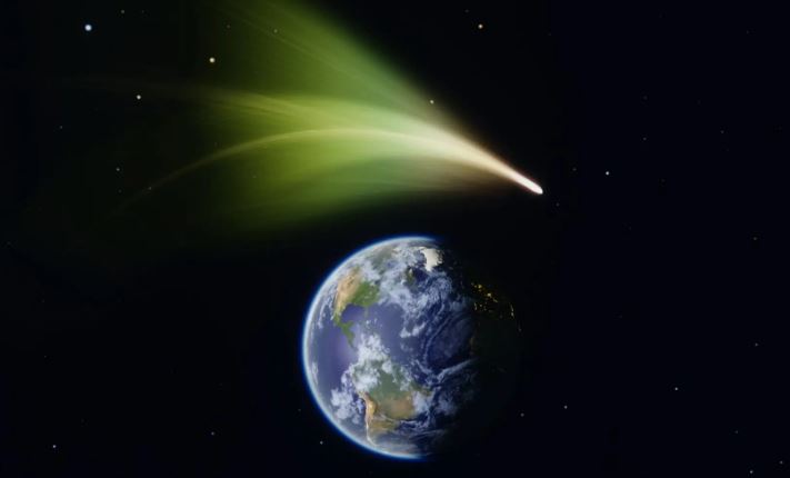 Sytë nga qielli..! Kometa e rrallë e gjelbër do të kalojë Tokën sonte..