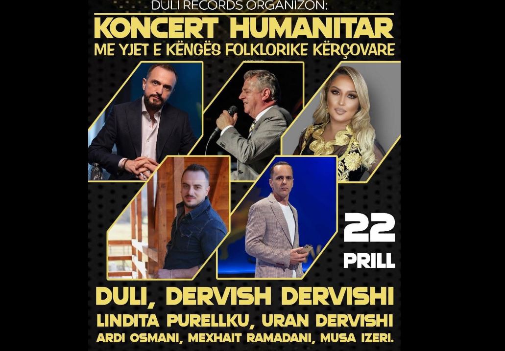 Koncert Humanitar me yjet e këngës folklorike kërçovare