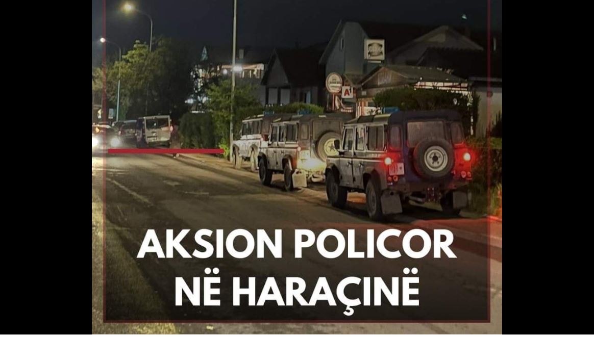 Çka po ndodh! Aksion i madh policor në Haraçinë..(VIDEO)