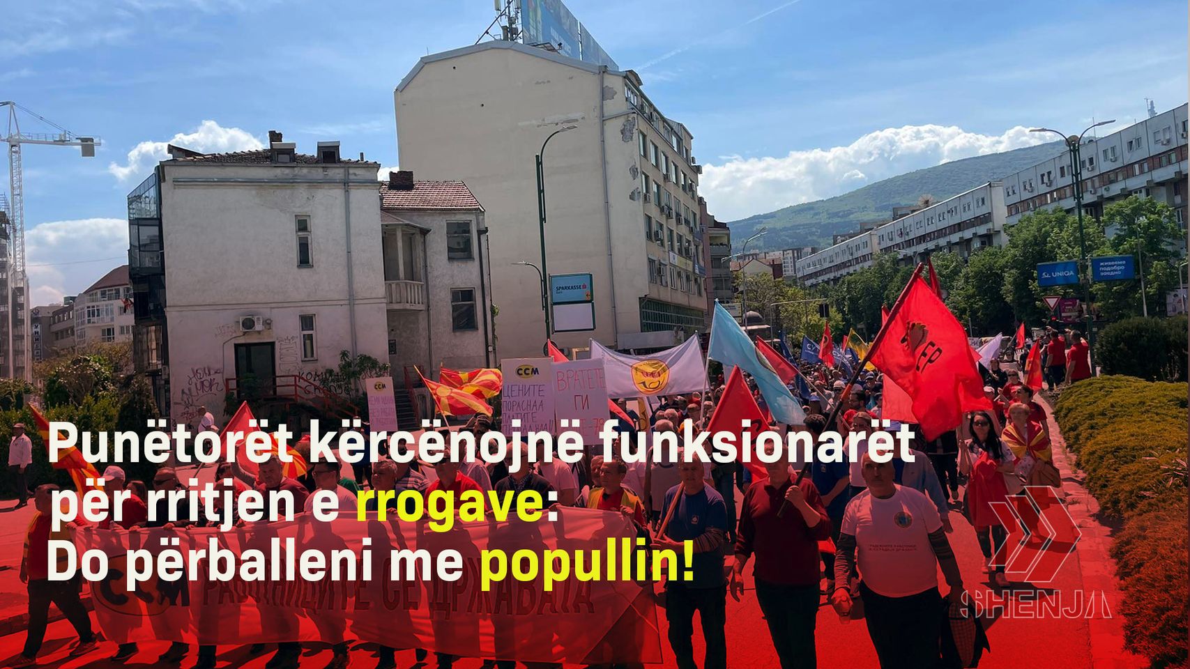 Për vete rritët rrogat për 78%, neve na bindni se mjaftojnë 2000 denarë, do përballeni me popullin..!