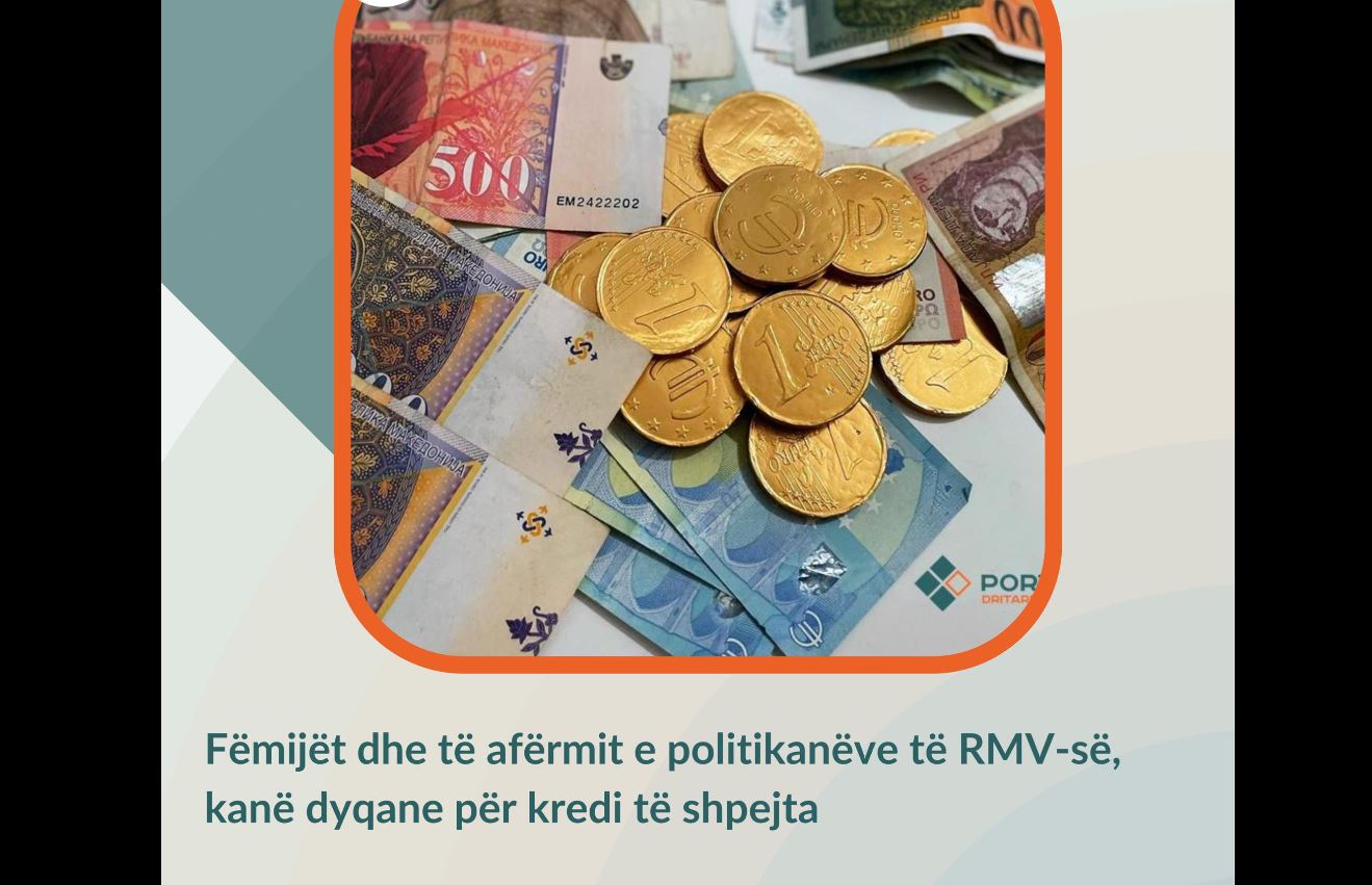 Fëmijët dhe të afërmit e politikanëve të RMV-së, kanë dyqane për kredi të shpejta..!