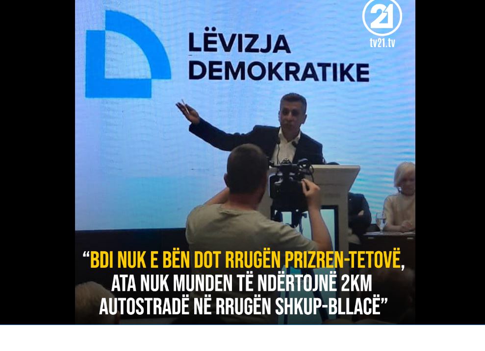 LD: Rruga Tetovë-Prizren do të bëhet, por jo me BDI-në! Ata duhet të kryejnë 2 km në rrugën Shkup-Bllacë