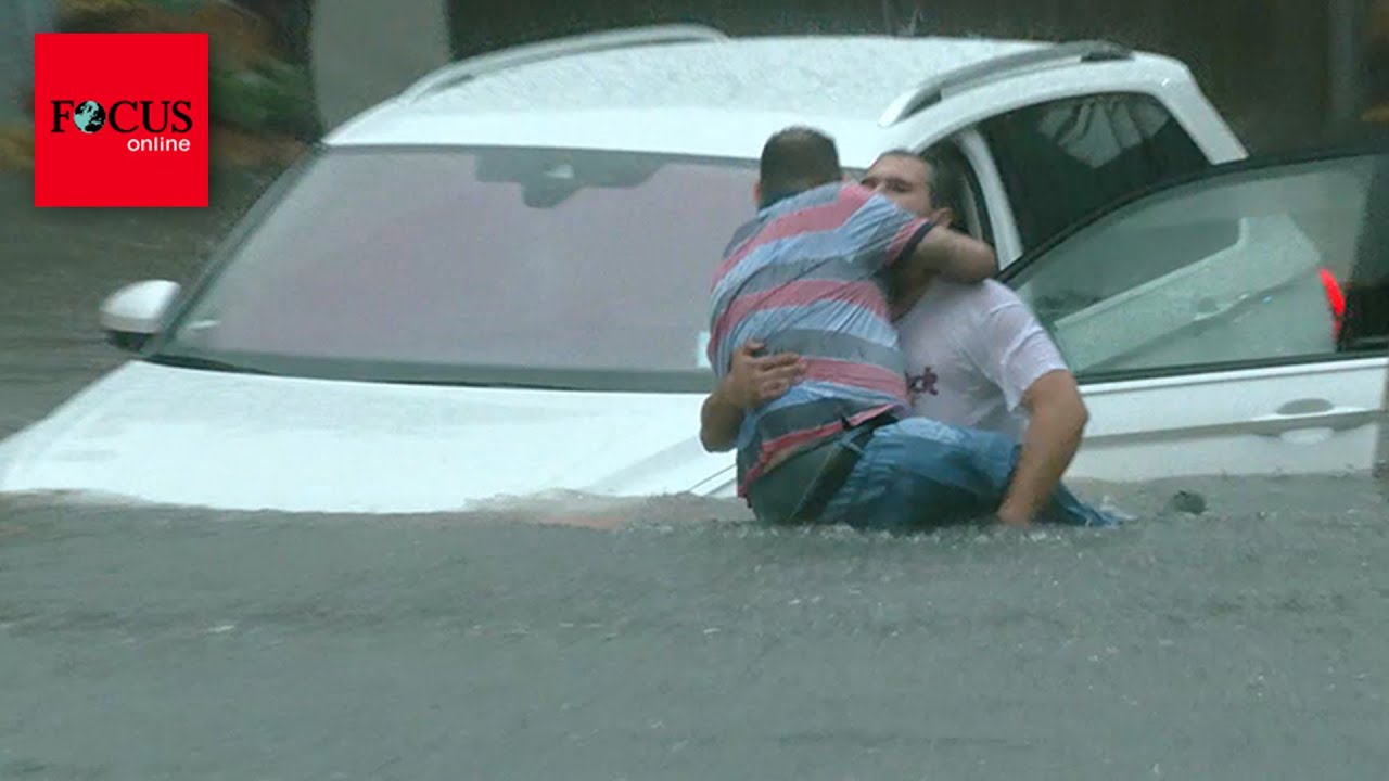 Përmbytje në Nuremberg të Gjermanisë..! (VIDEO)