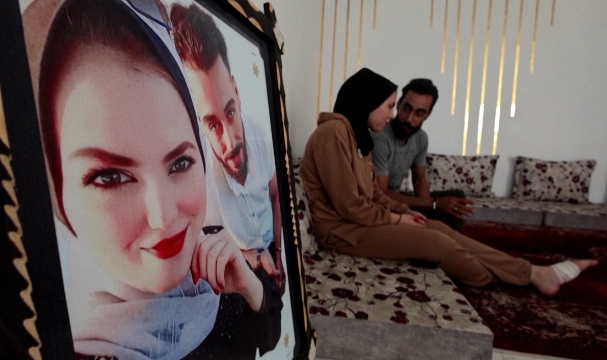 Ëndrra e një çifti në Gaza që u shkatërrua nga lufta..(VIDEO)