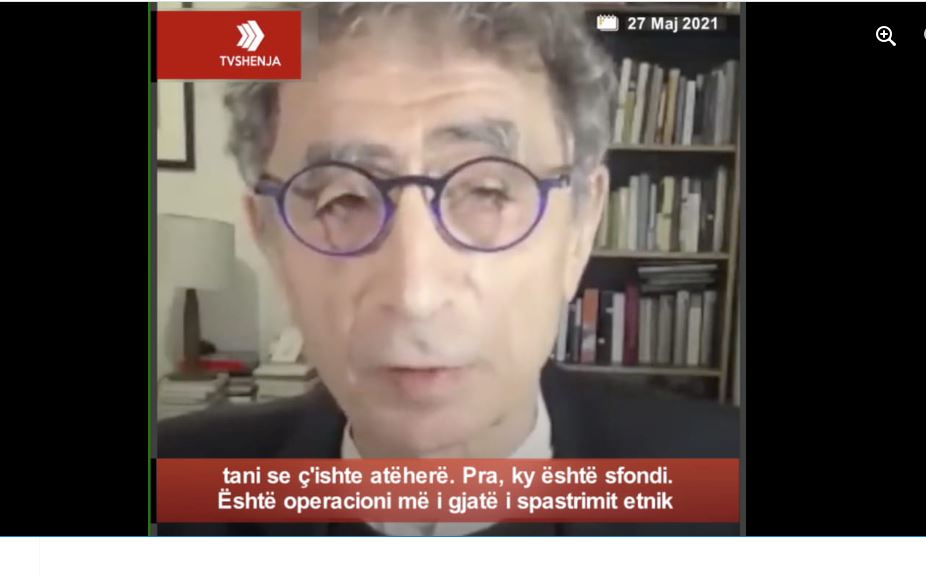 Mjeku izraelit Gabor Mate: Ne ua bëjmë palestinezëve atë që e përjetuam nga nazistët! (VIDEO)