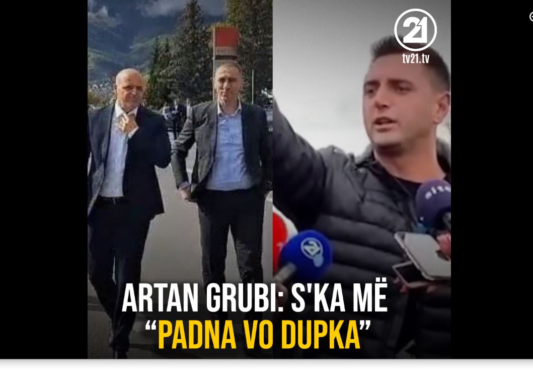 Grubi: S’ka më “padnav vo dupka, rushiv gumi, udriv kola” (VIDEO)