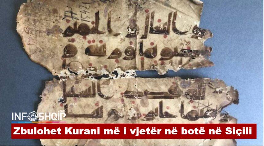 Zbulohet Kurani më i vjetër në botë në Siçili..!