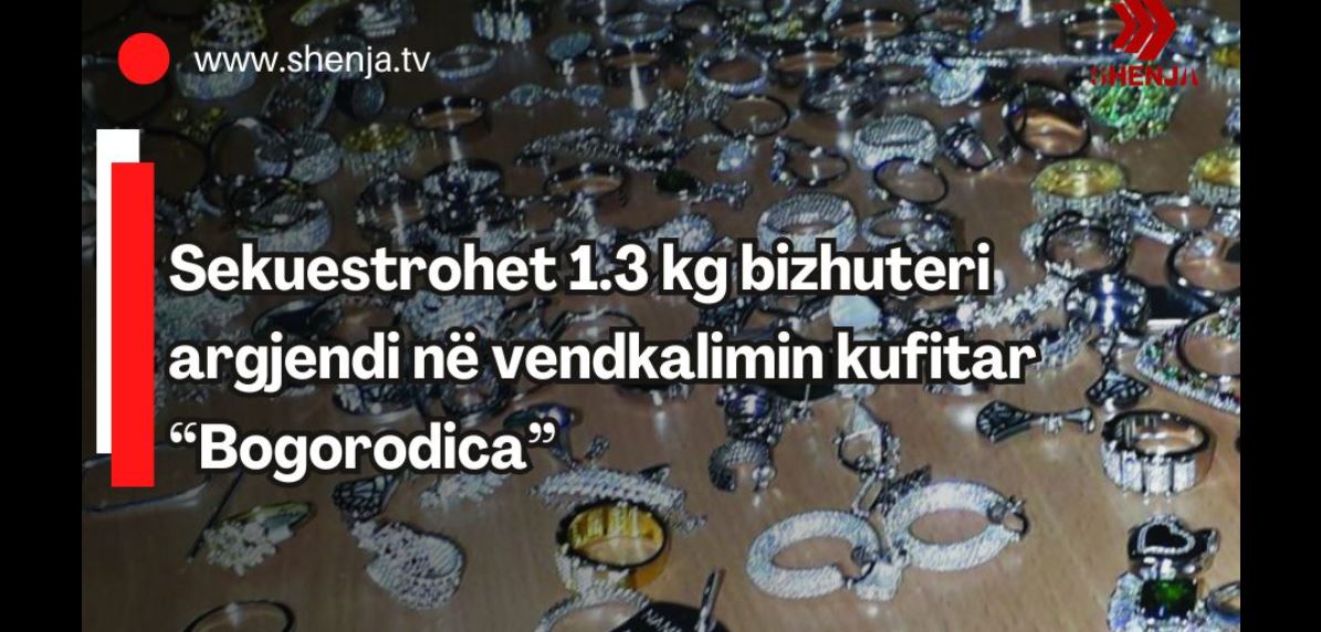 Sekuestrohet 1.3 kg bizhuteri argjendi në vendkalimin kufitar “Bogorodica”