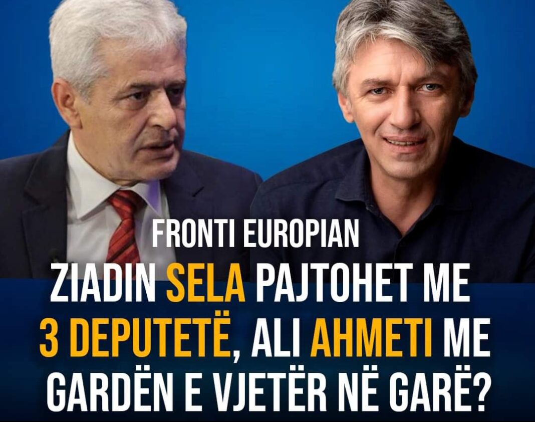 Fronti europian – Ziadin Sela pajtohet me 3 deputetë, Ali Ahmeti me gardën e vjetër në garë..? (FOTO)