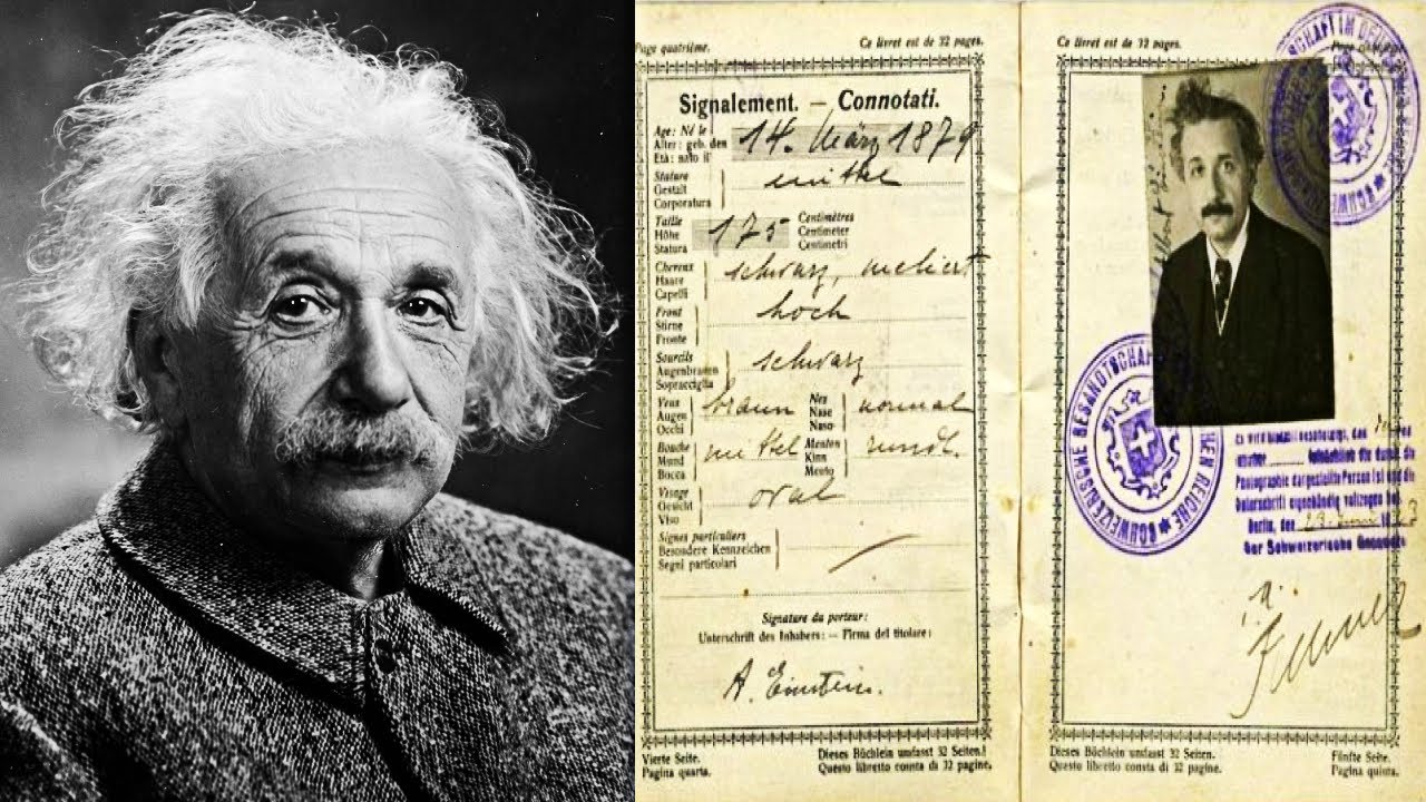 Albert Einstein nga Zvicra erdhi azilant në Shqipëri..!