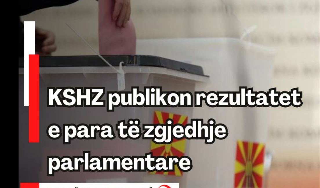 KSHZ publikon rezultatet e para të zgjedhje parlamentare..