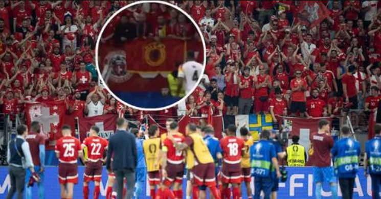 UEFA dënon Zvicrën për shkak të flamurit të UÇK-së në tribuna..!